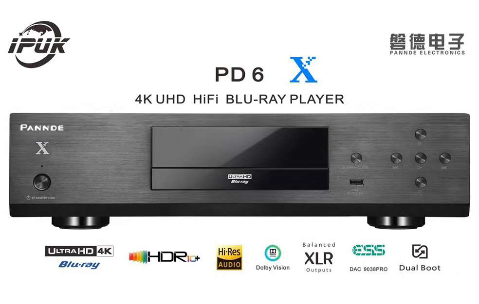 Pannde PD6(X) Flagship 4K UHD Universal Disc Player