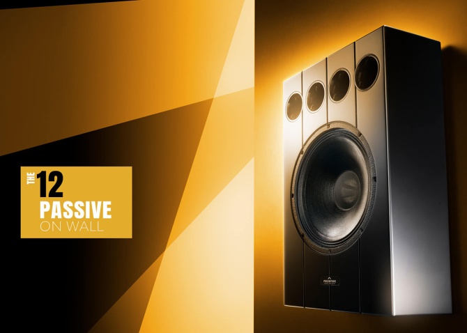 Ascendo The12 Passive On Wall Immersive Audio Monitor Loudspeaker