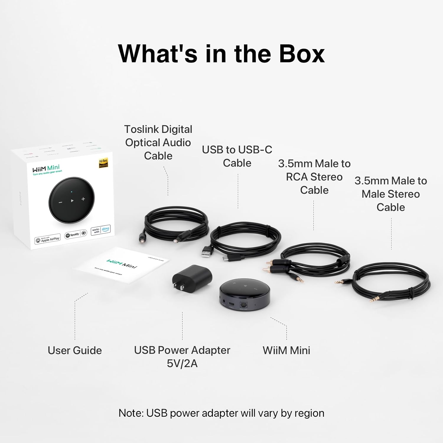 WiiM Mini: Hi-Res Network Streamer | Actsessory Shoppe