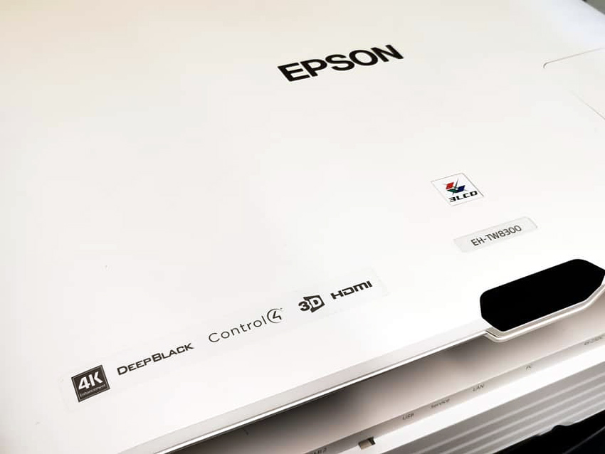 Epson EH-TW8300 4K, 3D home theater projector 83c